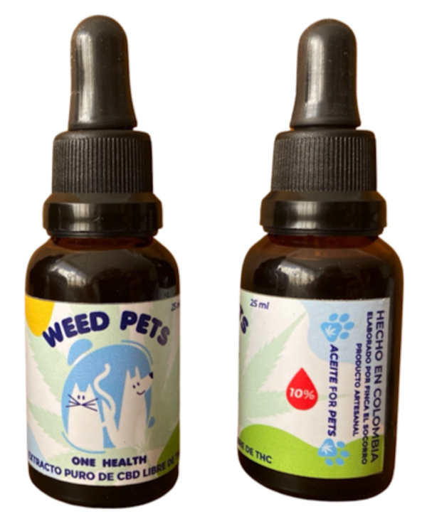 CBD WEED PETS 10% de 25 ml